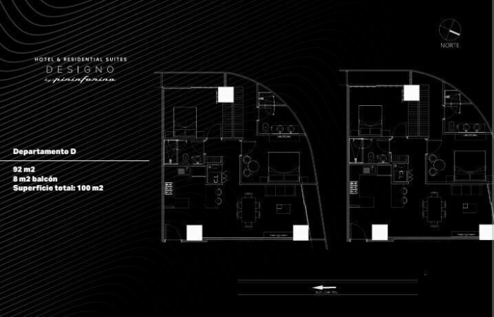 hotel &amp; residential suites designo by pininfarina preventa.