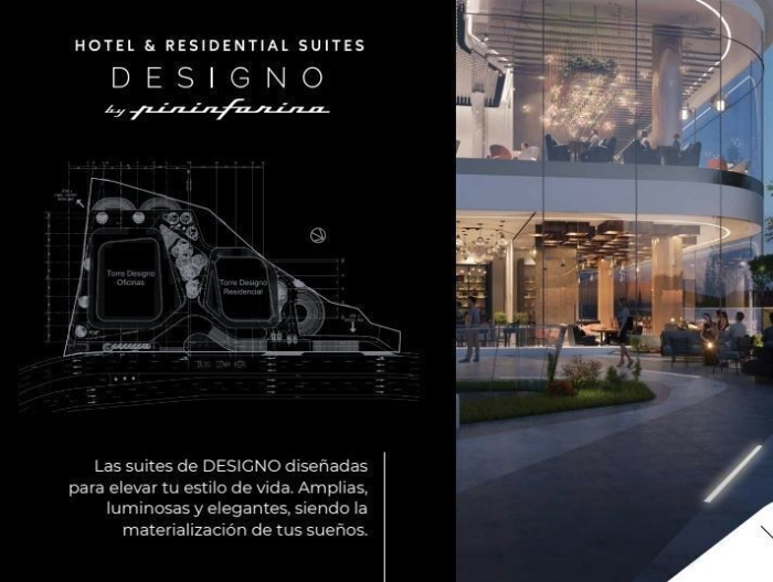 hotel &amp; residential suites designo by pininfarina preventa.