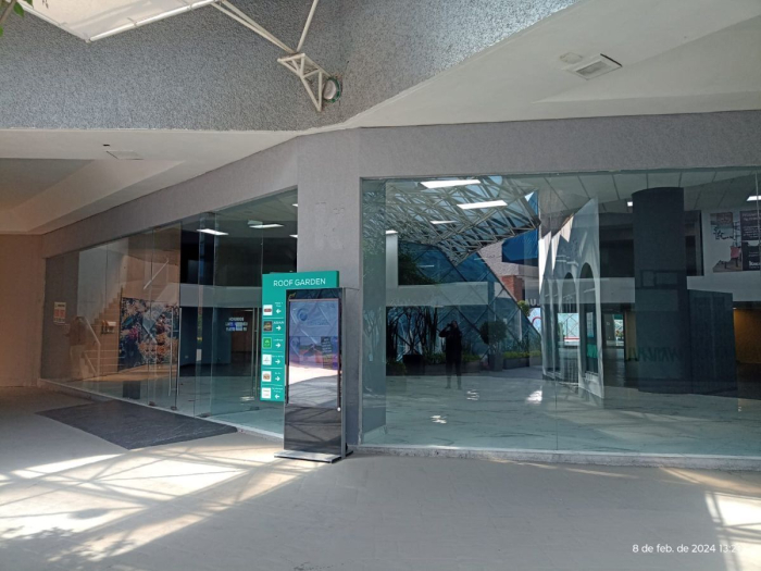 local sub 17 en renta, roof garden, centro comercial interlomas