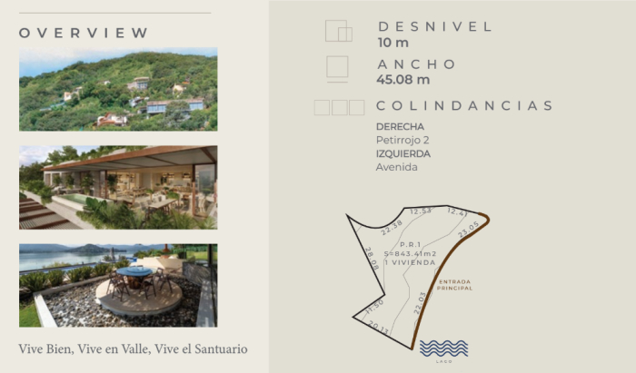 Venta de Terreno, 1257.09 m2, en Santuario fraccionamiento ecológico Petirrojo 1