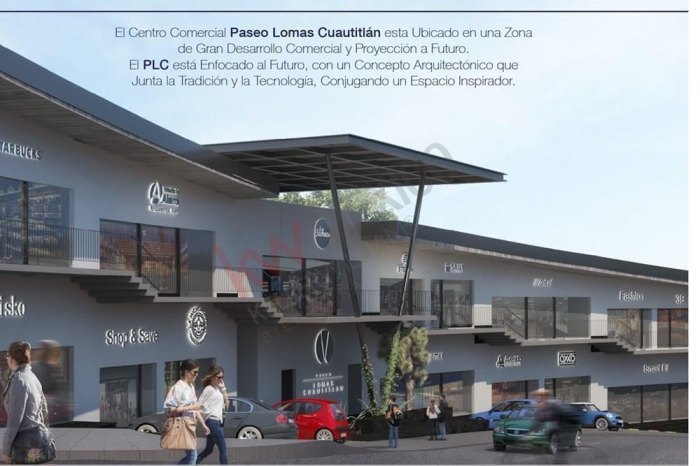 renta local comercial en plaza en planta baja 183 m2 cuautitlán izcalli