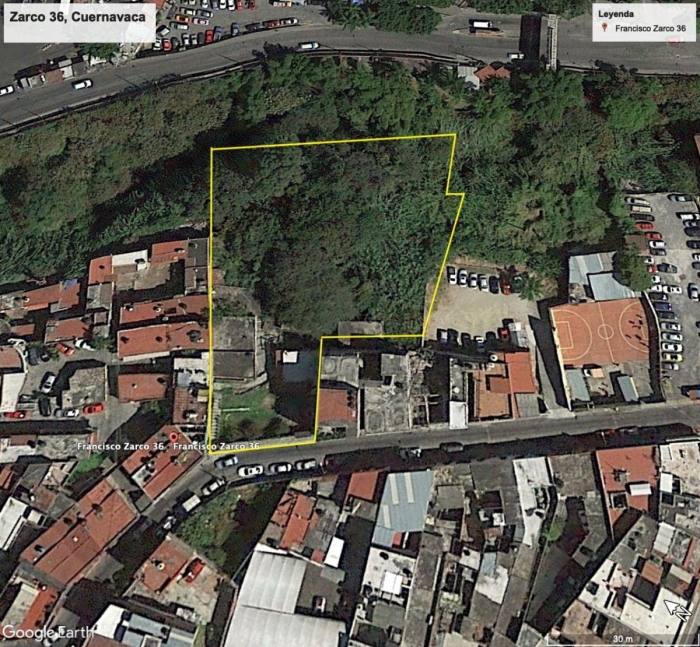 VENTA DE TERRENO CENTRO DE CUERNAVACA