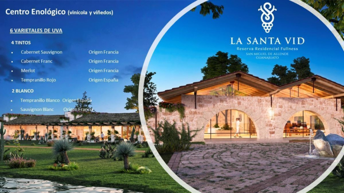 Preventa Casa en Venta La Santa VID (Viñedo)