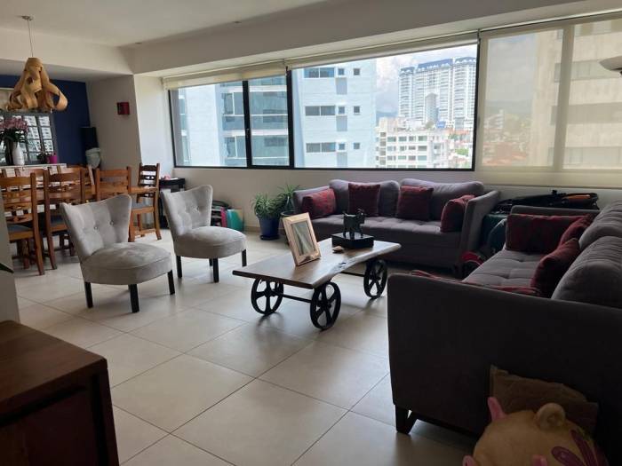 departamento en venta en interlomas, baja de precio!! muy iluminado,