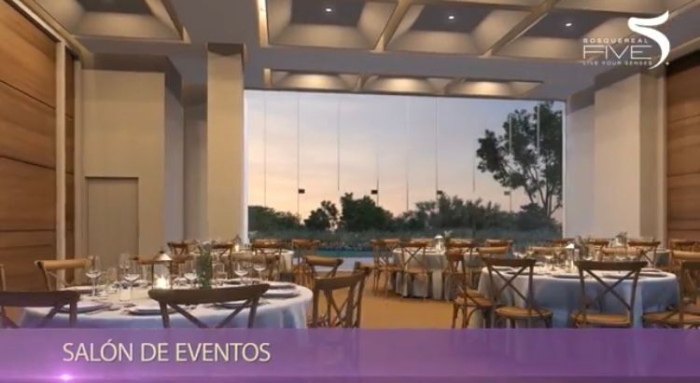 Increible departamento en venta - Residencial Five, Bosque real