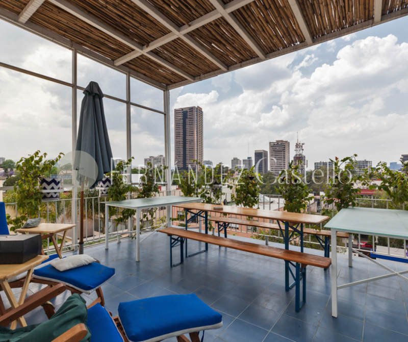 RENTA DEPARTAMENTO TIPO SUITE AMUEBLADA LOMAS DE CHAPULTEPEC