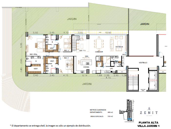 departamento en venta, zenit lomas country club, huixquilucan