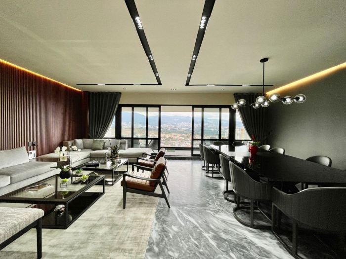 departamento amueblado de lujo a la venta en residencial manigua