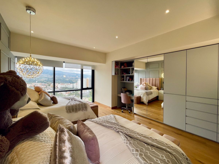 departamento amueblado de lujo a la venta en residencial manigua