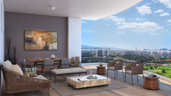 DEPARTAMENTO EN  BOSQUE REAL-DESARROLLO IVY