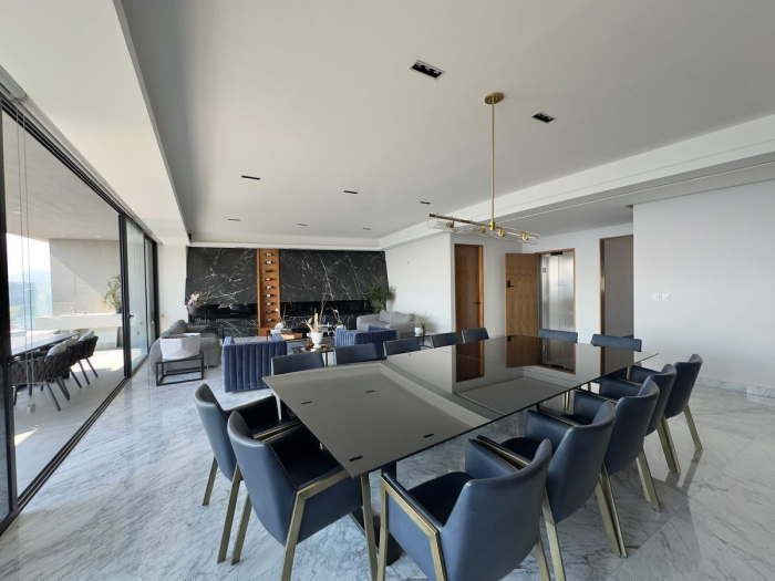 departamento en venta en bosque real en residencial punta pérgola, huixquilucan