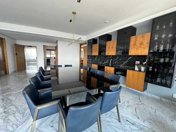 departamento en venta en bosque real en residencial punta pérgola, huixquilucan