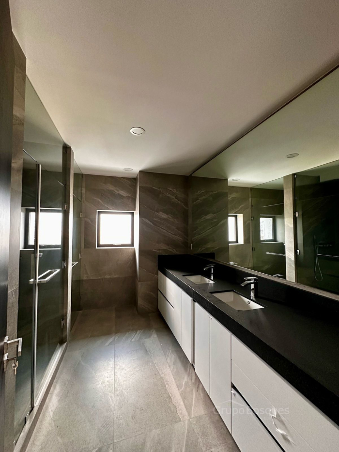 departamento en venta en residence bosque real, huixquilucan