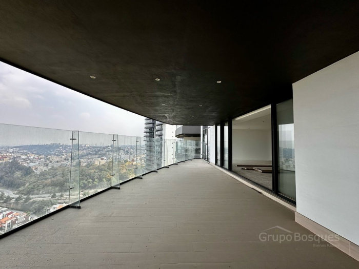 departamento en venta en residence bosque real, huixquilucan