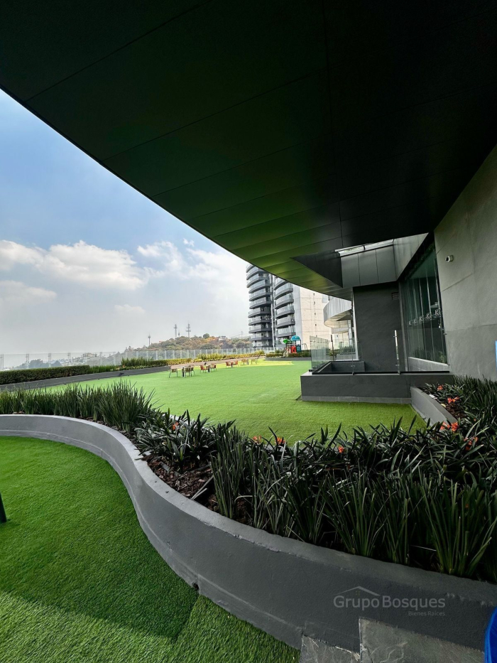 departamento en venta en residence bosque real, huixquilucan