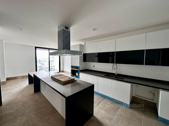 departamento en venta en residence bosque real, huixquilucan