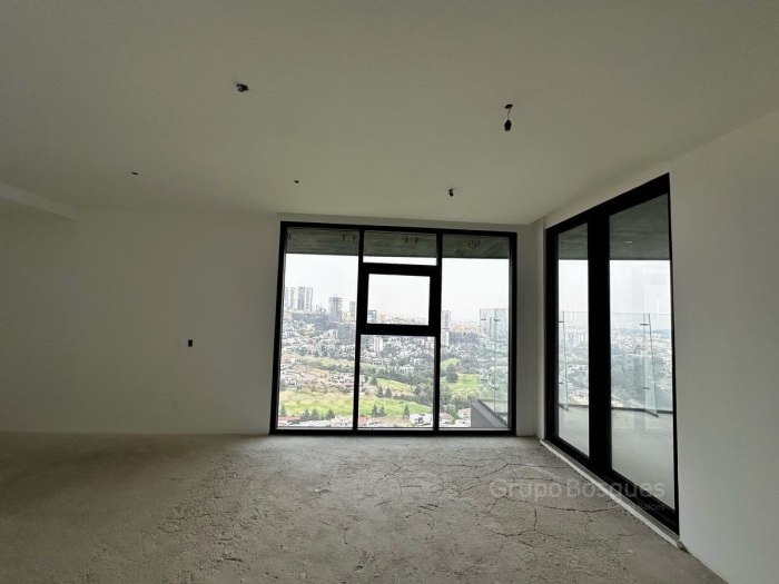 departamento en venta en residence bosque real, huixquilucan