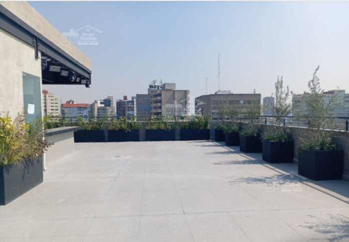 departamento en venta con terraza, tecamachalco