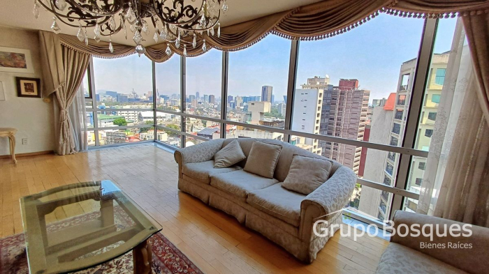 departamento en venta en fuente de molinos, tecamachalco