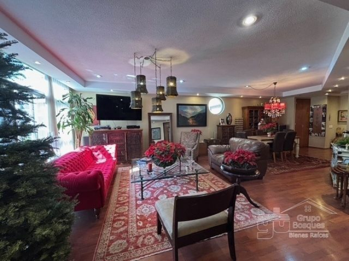 departamento en venta en bosques de las palmas, residencial los arcos