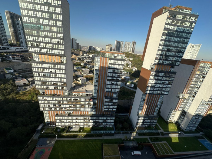 departamento en venta en central park bosque real, huixquilucan
