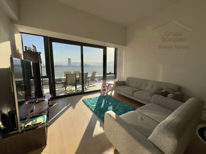 departamento en venta en central park bosque real, huixquilucan