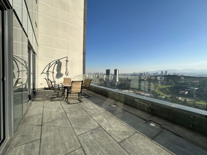 departamento en venta en central park bosque real, huixquilucan