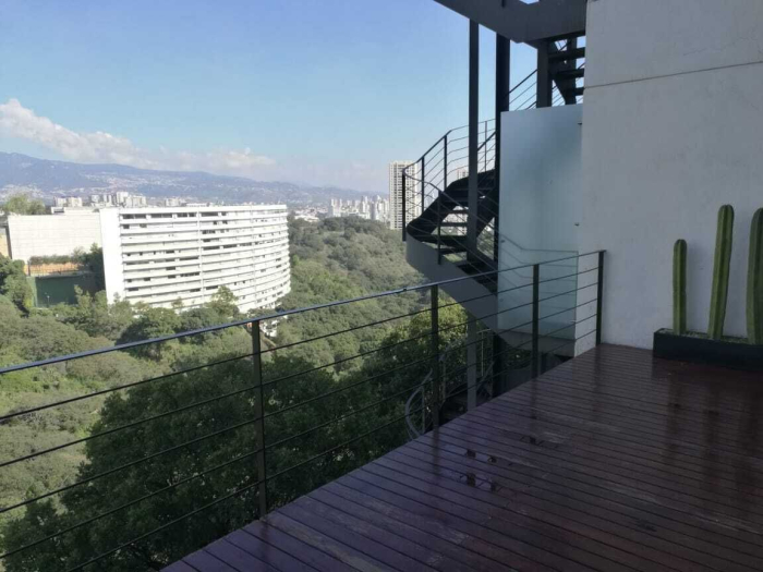 venta departamento con terraza, bosque de las lomas