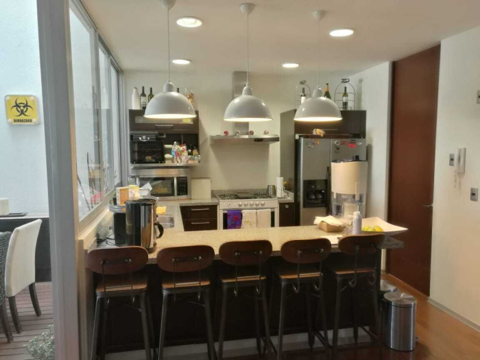 venta departamento con terraza, bosque de las lomas