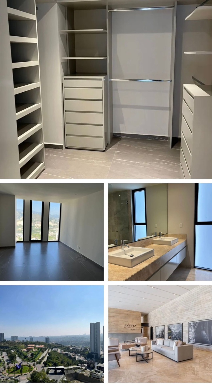 departamento en venta en bosque real avivia huixquilucan