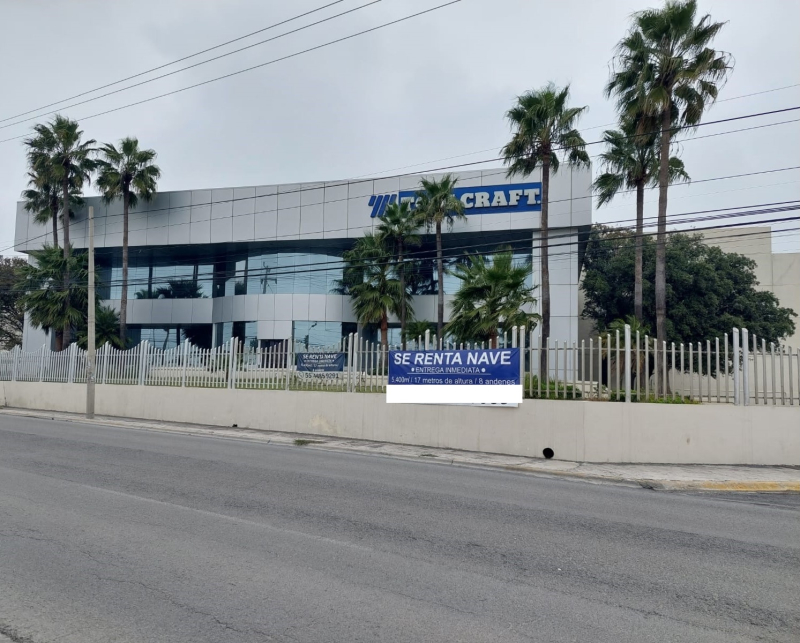 RENTA DE NAVES INDUSTRIALES EN APODACA, NUEVO LEON