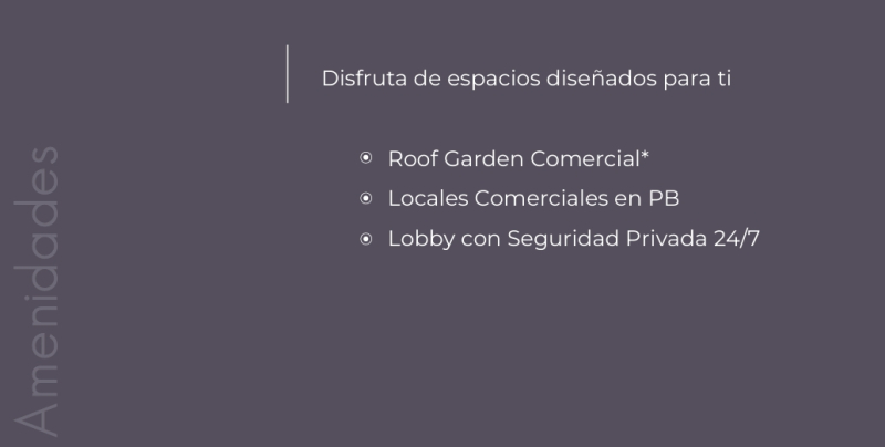 departamento en pre-venta roma norte