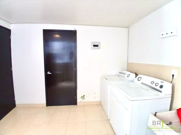 departamento amueblado en renta en hacienda del ciervo, interlomas