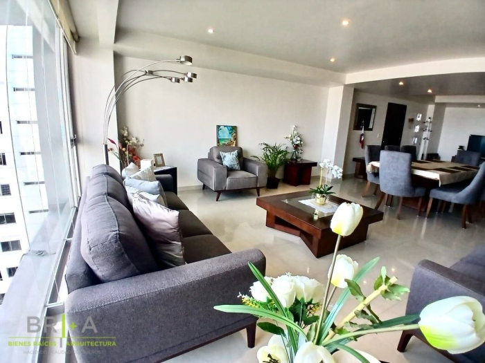 departamento amueblado en renta en hacienda del ciervo, interlomas