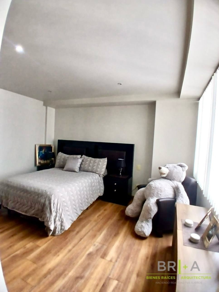 departamento amueblado en renta en hacienda del ciervo, interlomas