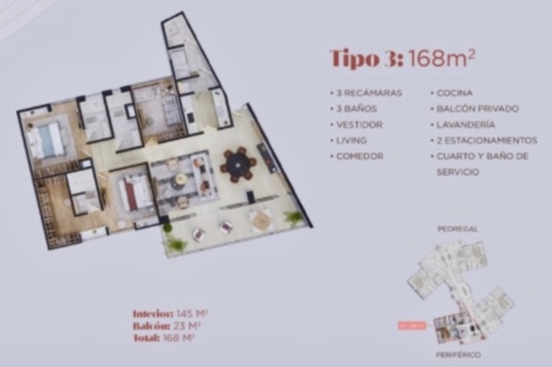 DEPARTAMENTO EN PREVENTA EN JARDINES DEL PEDREGAL