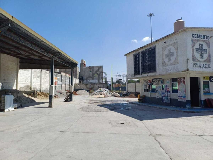 se renta terreno ideal para logística, almacenamiento o cualquier giro comercial  excelente opción en renta de terreno de 1,400 m², ubicado sobre avenida con alto flujo vehicular y a pocos minutos del aeropuerto internacional de la ciudad de méxico.  