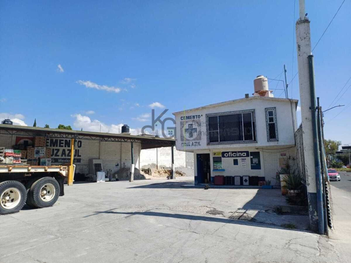 se renta terreno ideal para logística, almacenamiento o cualquier giro comercial  excelente opción en renta de terreno de 1,400 m², ubicado sobre avenida con alto flujo vehicular y a pocos minutos del aeropuerto internacional de la ciudad de méxico.  