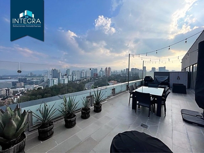 Departamento Terraza Grande en venta,  Carr. México Toluca, Paseo de las Lomas