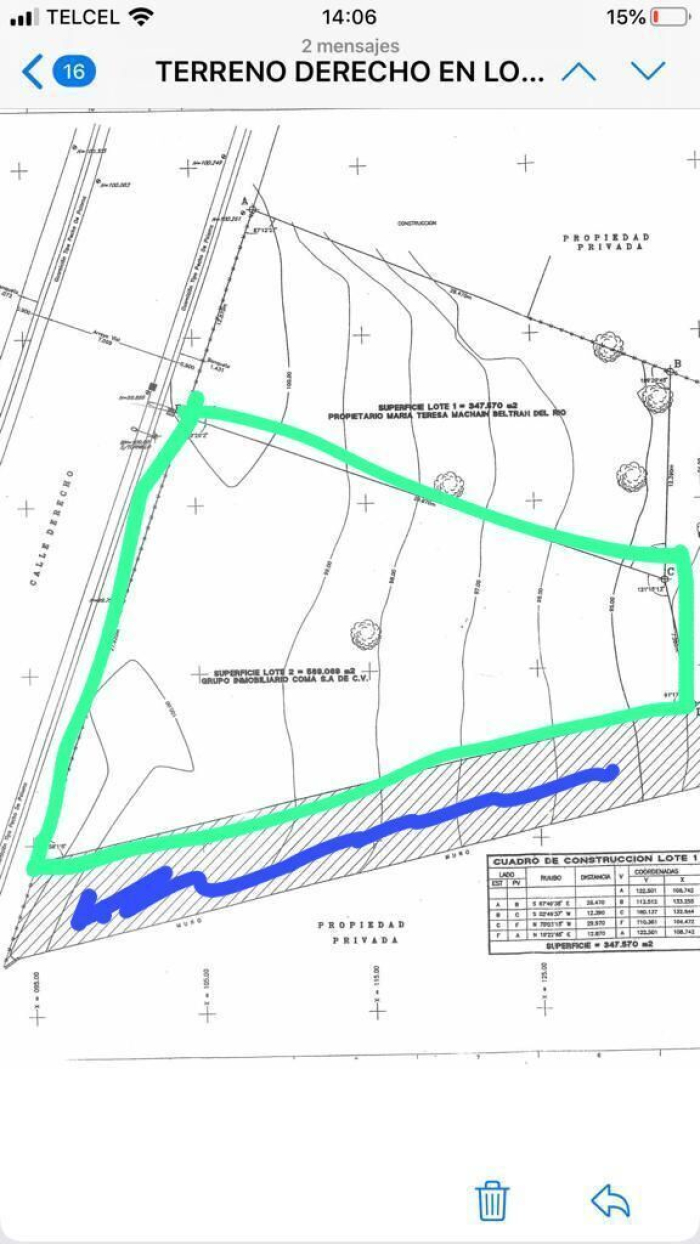 Terreno En Venta Privada  Lomas Anahuac