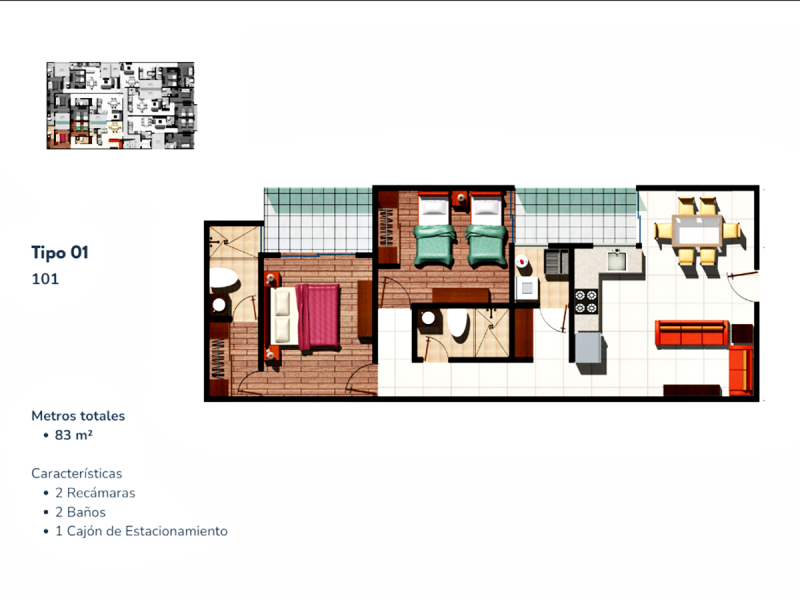 Departamento En Venta En Portales Sur