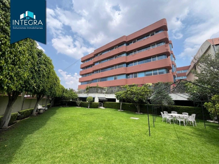 departamento en renta, cruz del campo santo, ciudad satélite