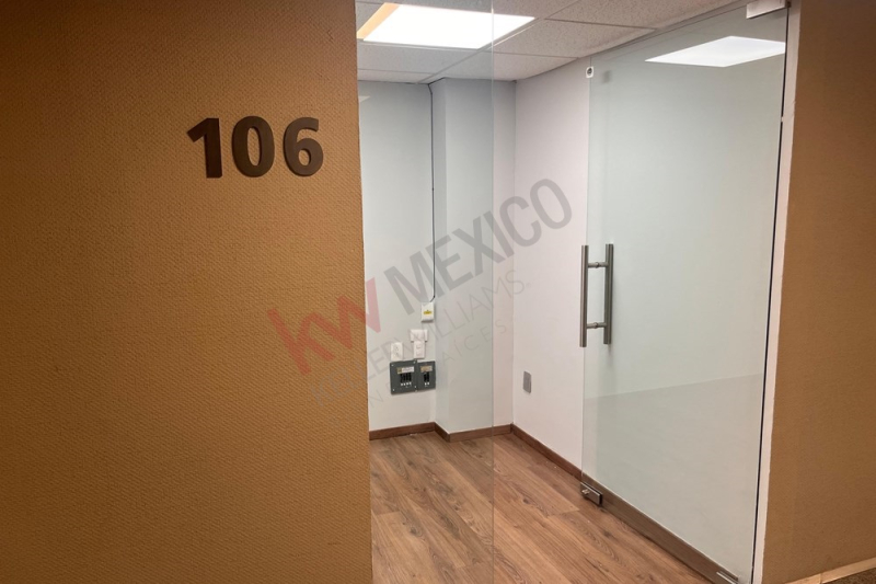 renta de oficina en bosque de duraznos | 75 m² | lista para ocuparse
