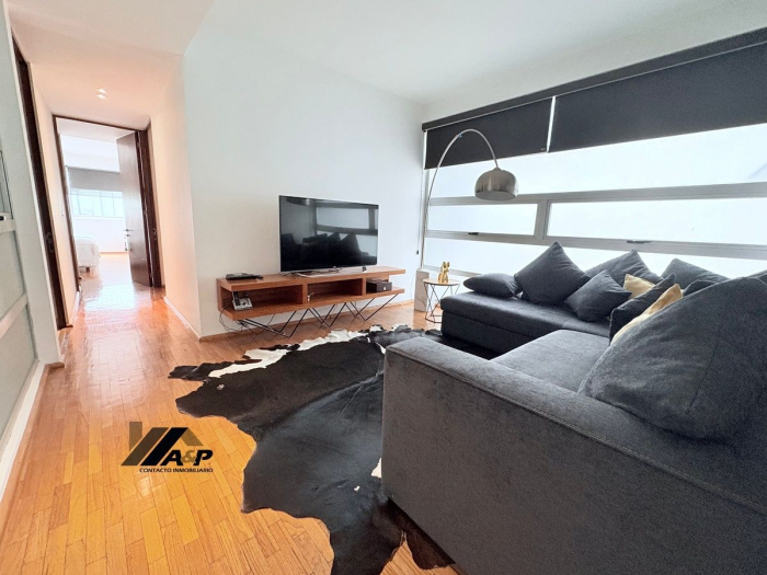 Departamento Amueblado En Renta �?? Polanco | A 1.5 Cuadras Del Parque Lincoln