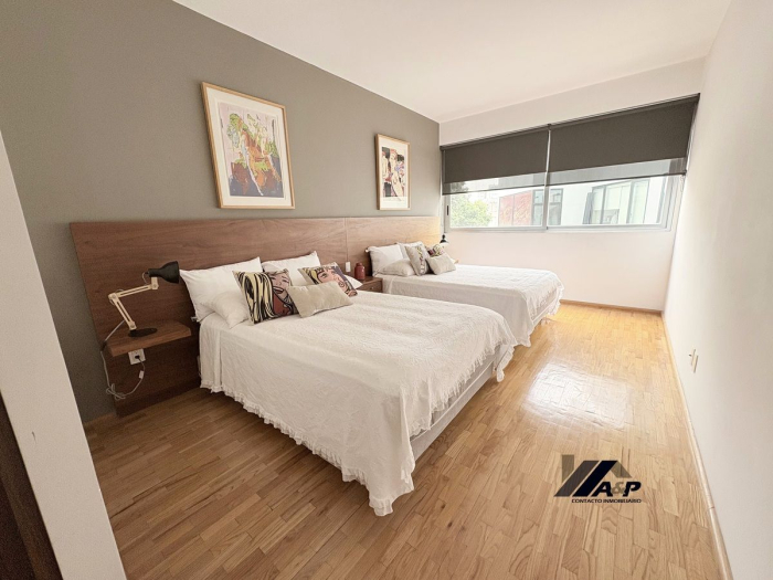 Departamento Amueblado En Renta �?? Polanco | A 1.5 Cuadras Del Parque Lincoln