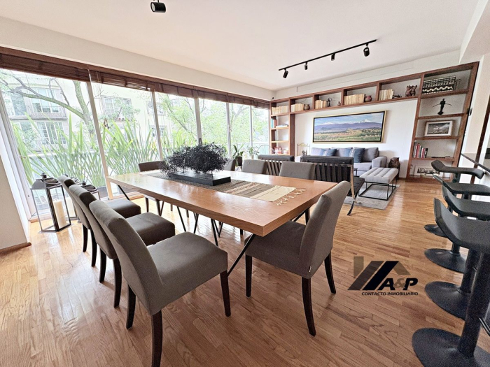 Departamento Amueblado En Renta �?? Polanco | A 1.5 Cuadras Del Parque Lincoln