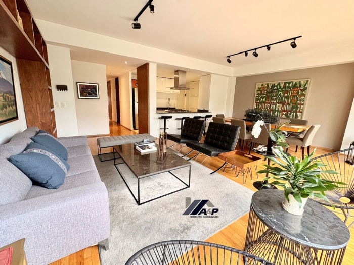 Departamento Amueblado En Renta �?? Polanco | A 1.5 Cuadras Del Parque Lincoln