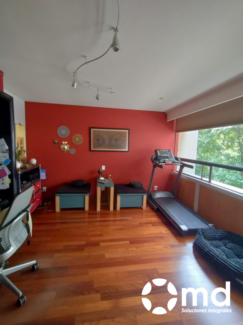 Departamento En Renta En Bosques De Las Lomas Con Jardín Privado