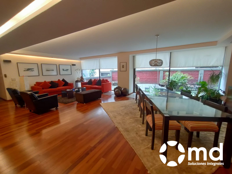 Departamento En Renta En Bosques De Las Lomas Con Jardín Privado