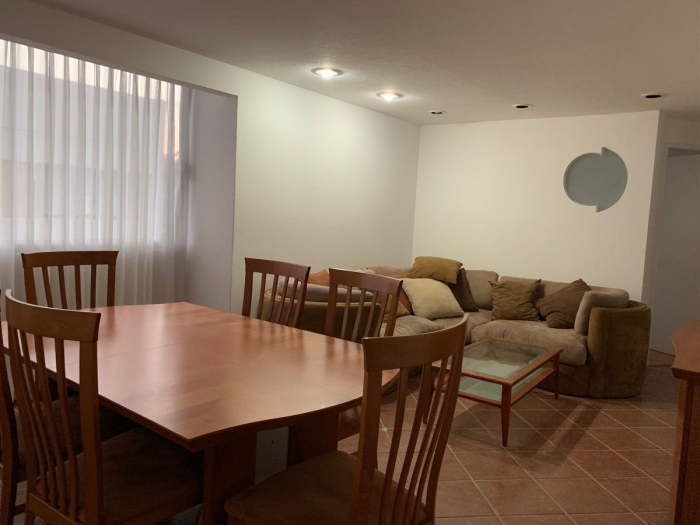 departamento amueblado en renta en reforma social.